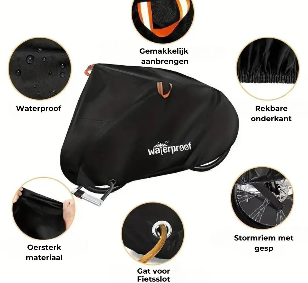 Copertura per Bicicletta Impermeabile a 3 Strati - WeatherGuard