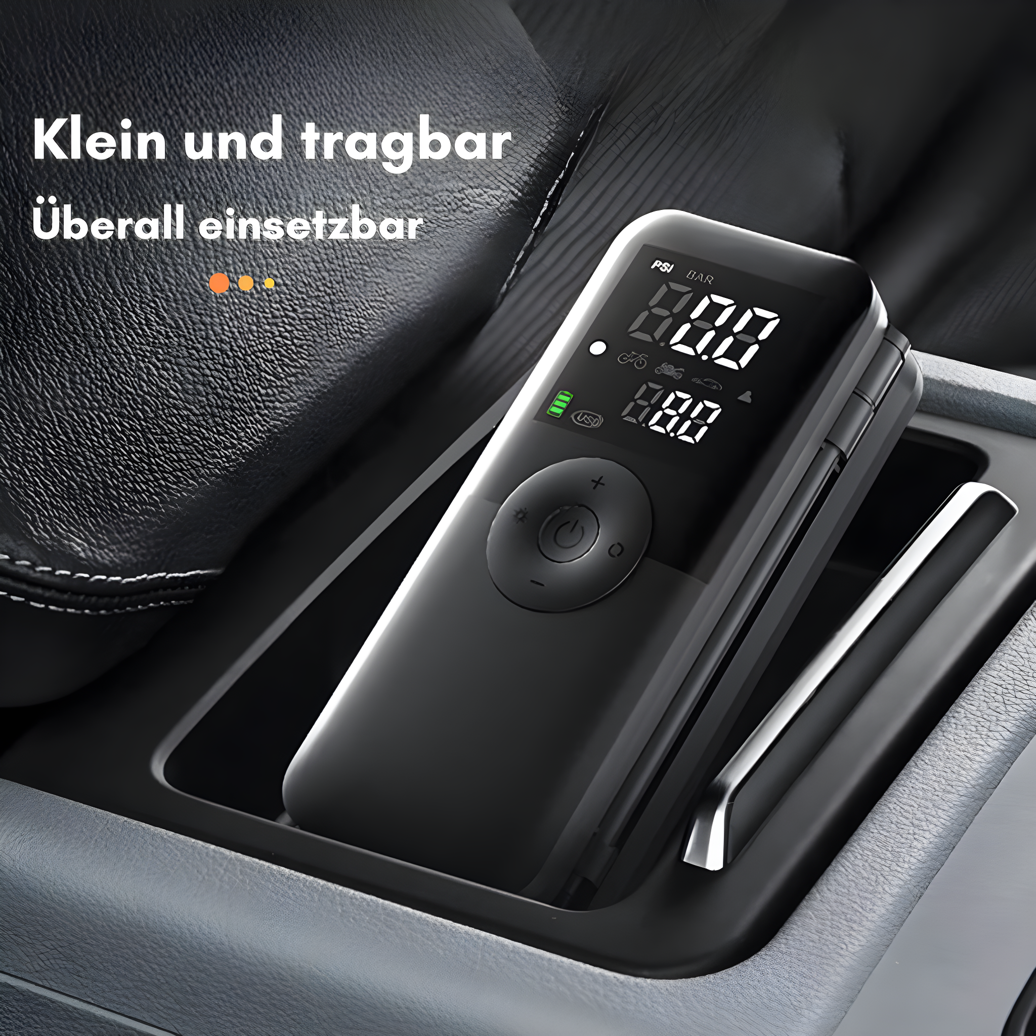 Pompa d'Aria Portatile Intelligente – AirMaster Pro