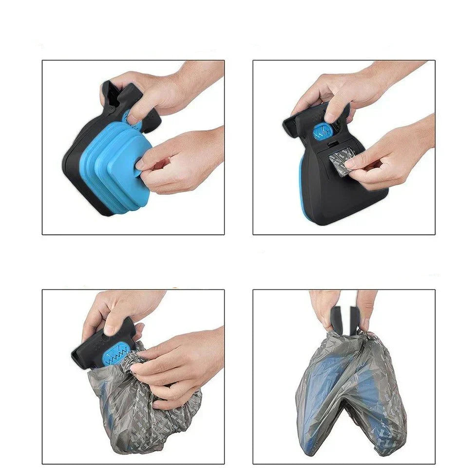 Il Pooper Scooper Definitivo + 1 Pacco di Sacchetti Biodegradabili in Regalo – PooPal