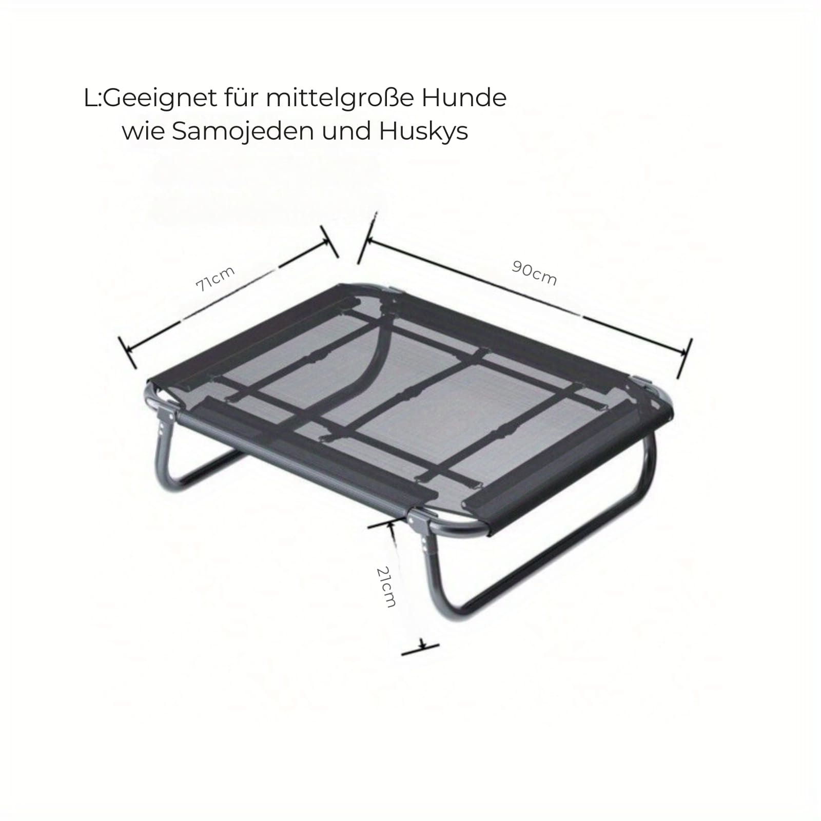 Letto Pieghevole per Cani - TravelBuddy