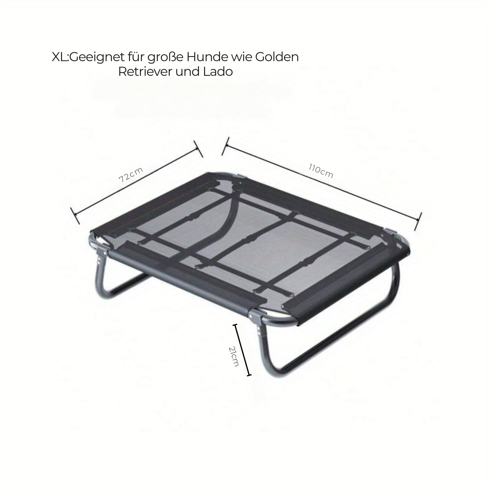 Letto Pieghevole per Cani - TravelBuddy