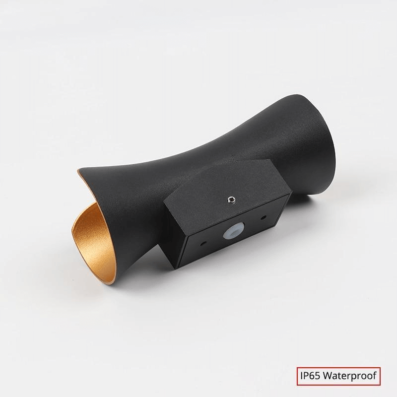 Lampada da parete LED in alluminio per esterni - Impermeabile