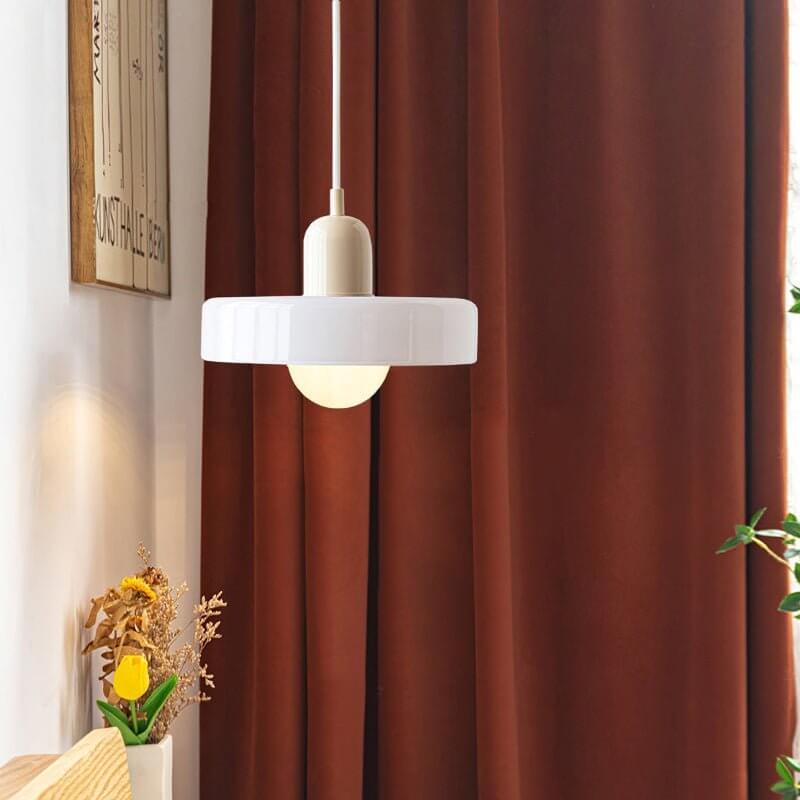 Lampada a Sospensione Colorata in Vetro - Design Moderno