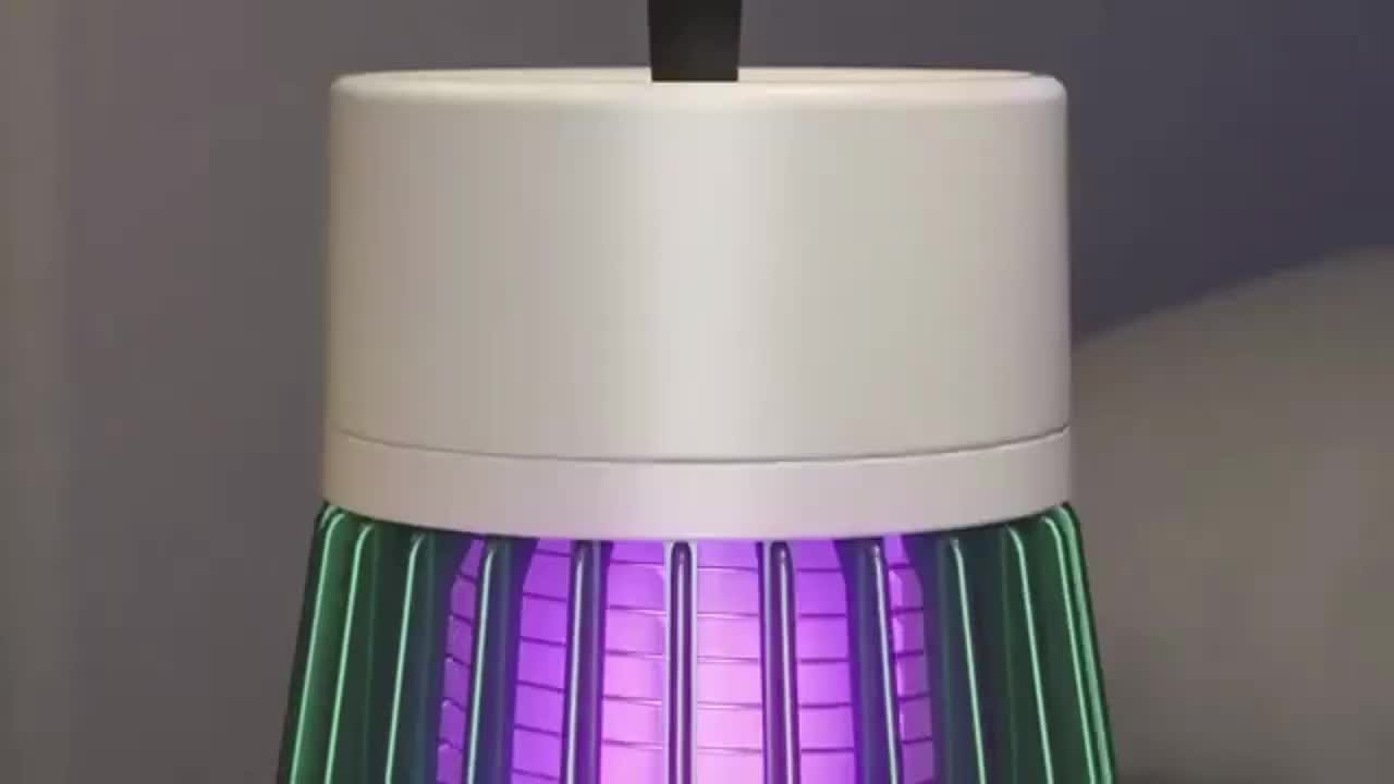 Zapper per Insetti Ricaricabile USB – Silenzioso e Comodo per Uso Interno e Scrivanie