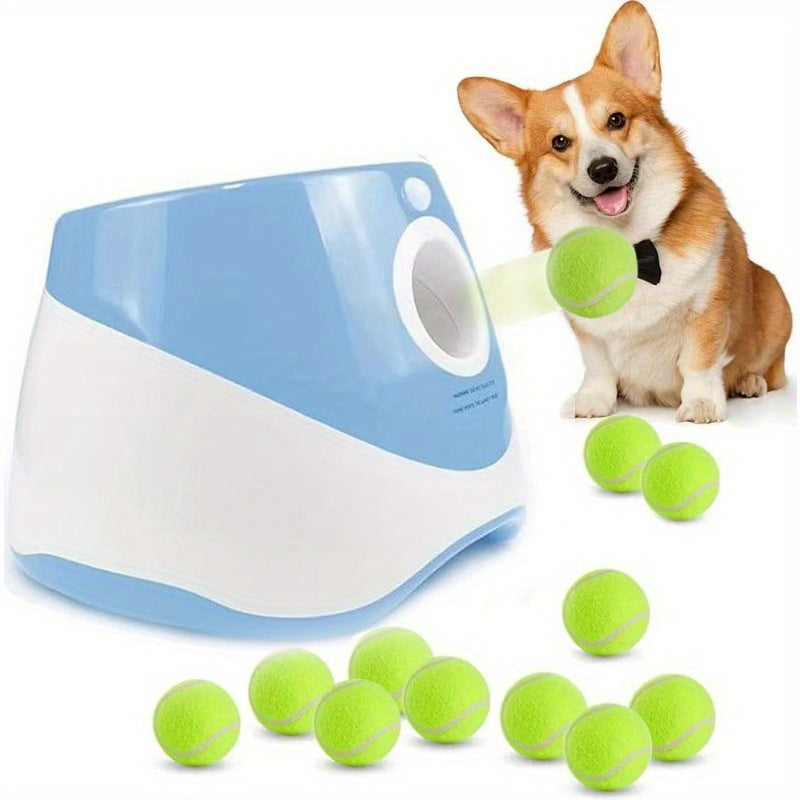 FetchMaster Pro – Lanciatori automatici interattivi di palline per cani con ricarica USB