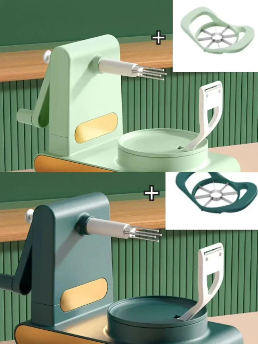 SwiftSlice Premium Sbucciapatate e Affettatore di Verdure | Strumento da cucina ergonomico per sbucciare e affettare senza sforzo