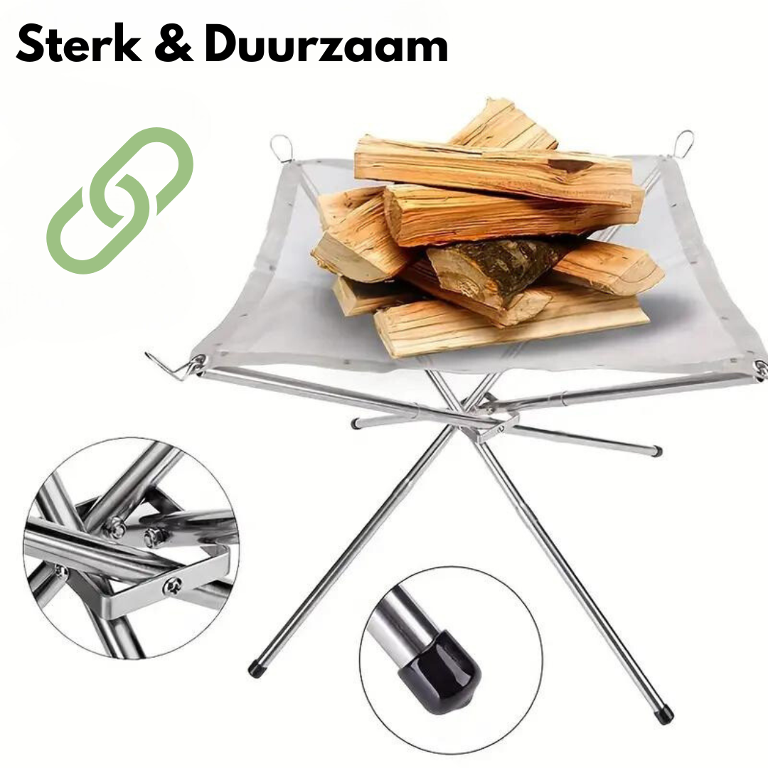 Supporto per Focolare Pieghevole - FireFlex