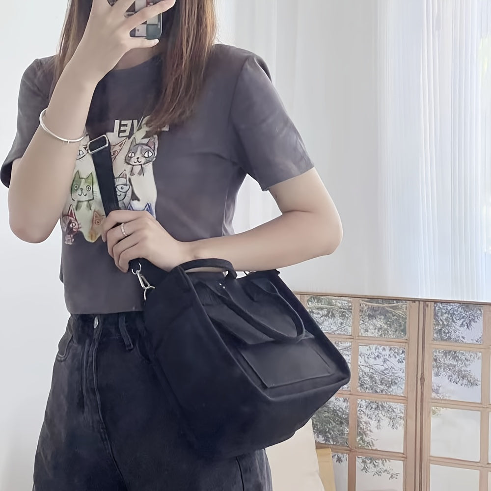 Borsa a Spalla Portatile SmartCarry – Chiusura Magnetica con Molteplici Tasche