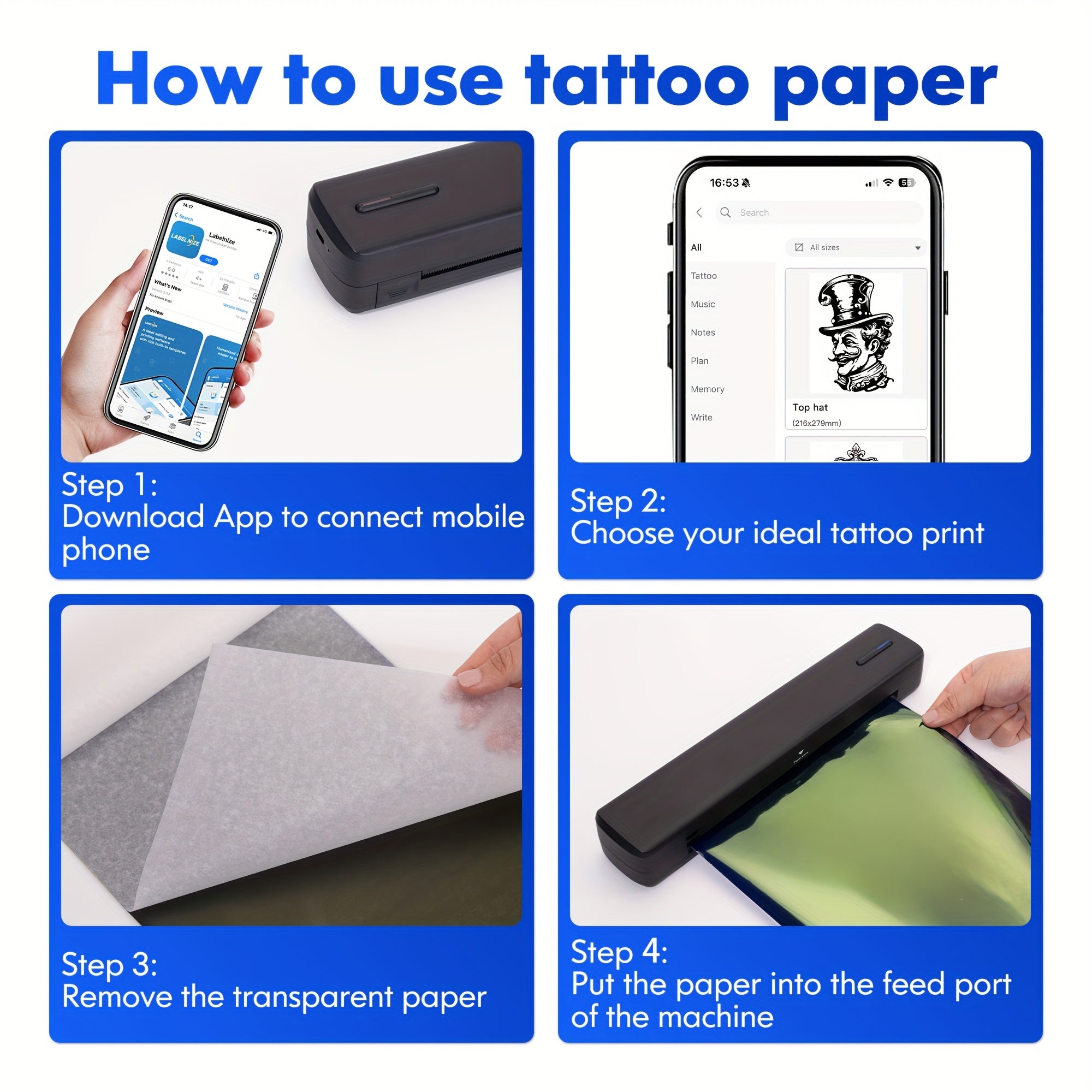 MiniThermo Stampante Wireless – Comodità di Stampa Compatta per Chi è in Movimento