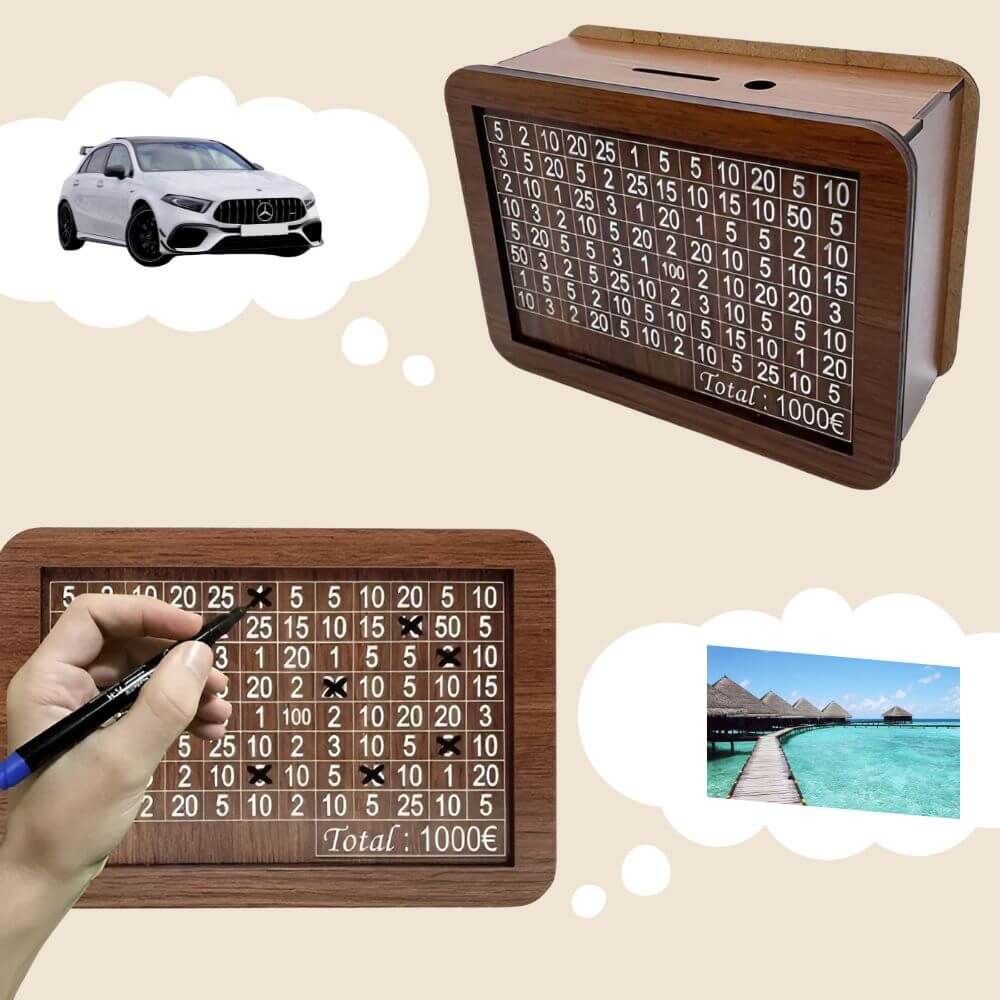 Salvadanaio con Obiettivi - BudgetBuddy