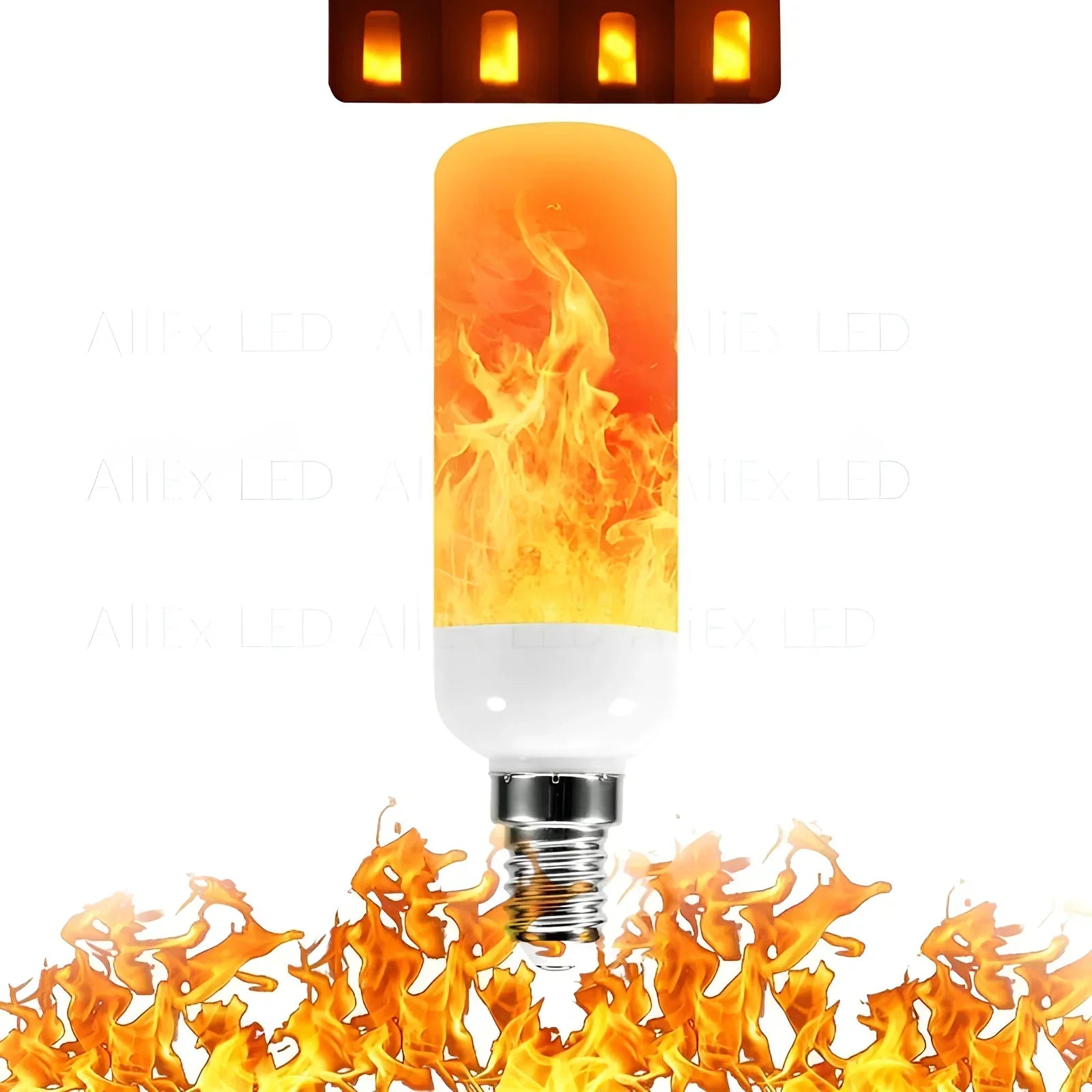 Lampada con Effetto Fiamma - Bulbo Simulato da 9W