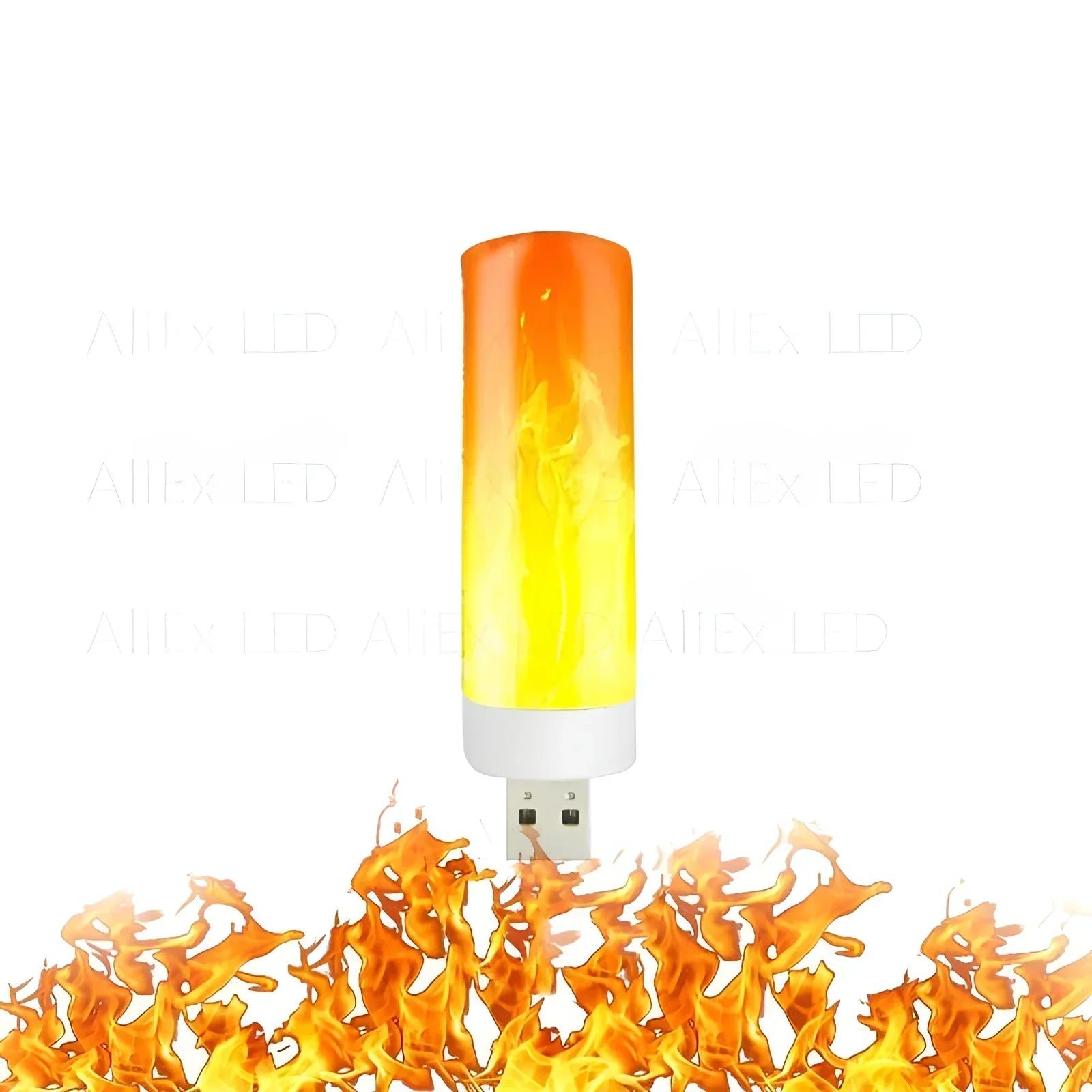 Lampada con Effetto Fiamma - Bulbo Simulato da 9W