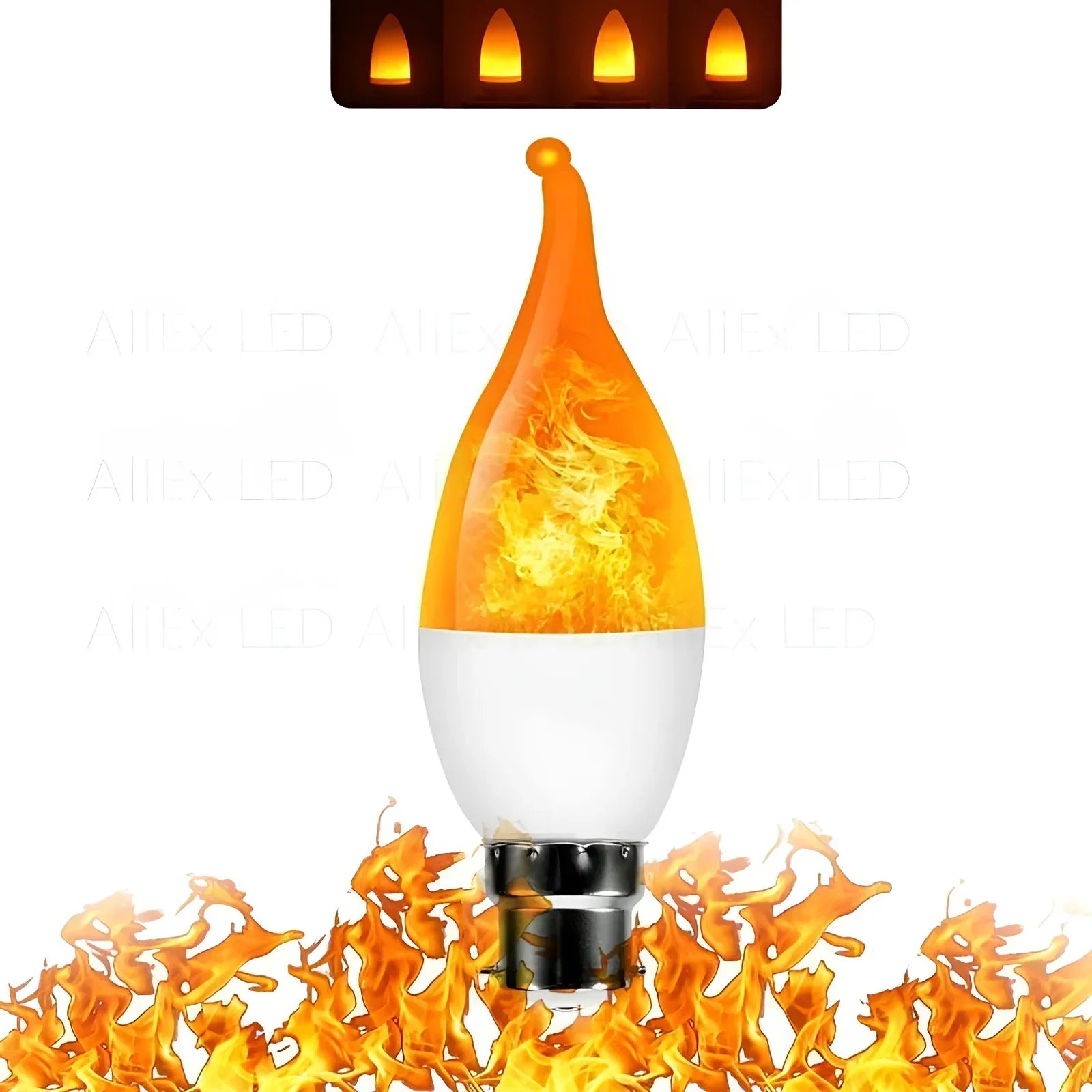 Lampada con Effetto Fiamma - Bulbo Simulato da 9W