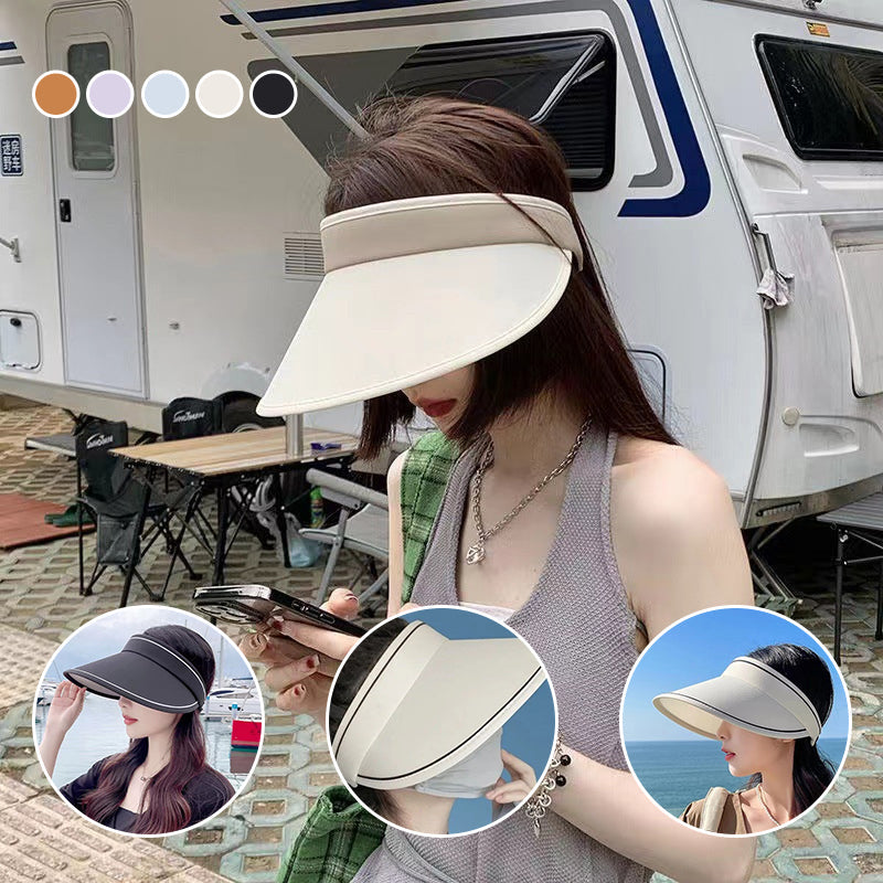 Cappello da sole arrotolabile alla moda con protezione extra – FoldSun Pro