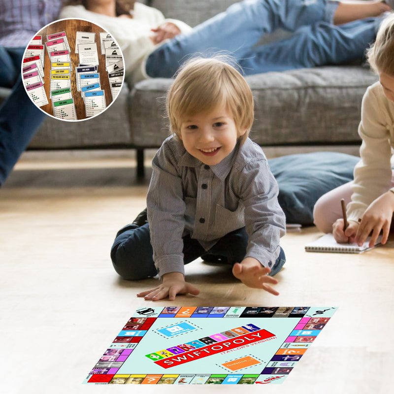 Gioco da Tavolo Basato sulla Musica con Carte Canzone e Denaro Monopoly per Serate di Gioco