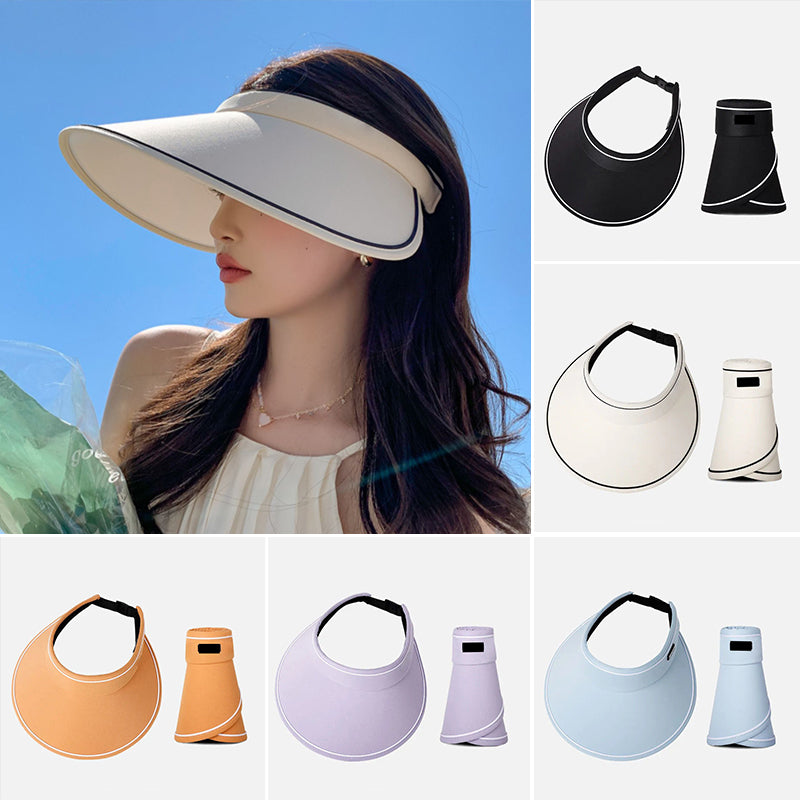 Cappello da sole arrotolabile alla moda con protezione extra – FoldSun Pro
