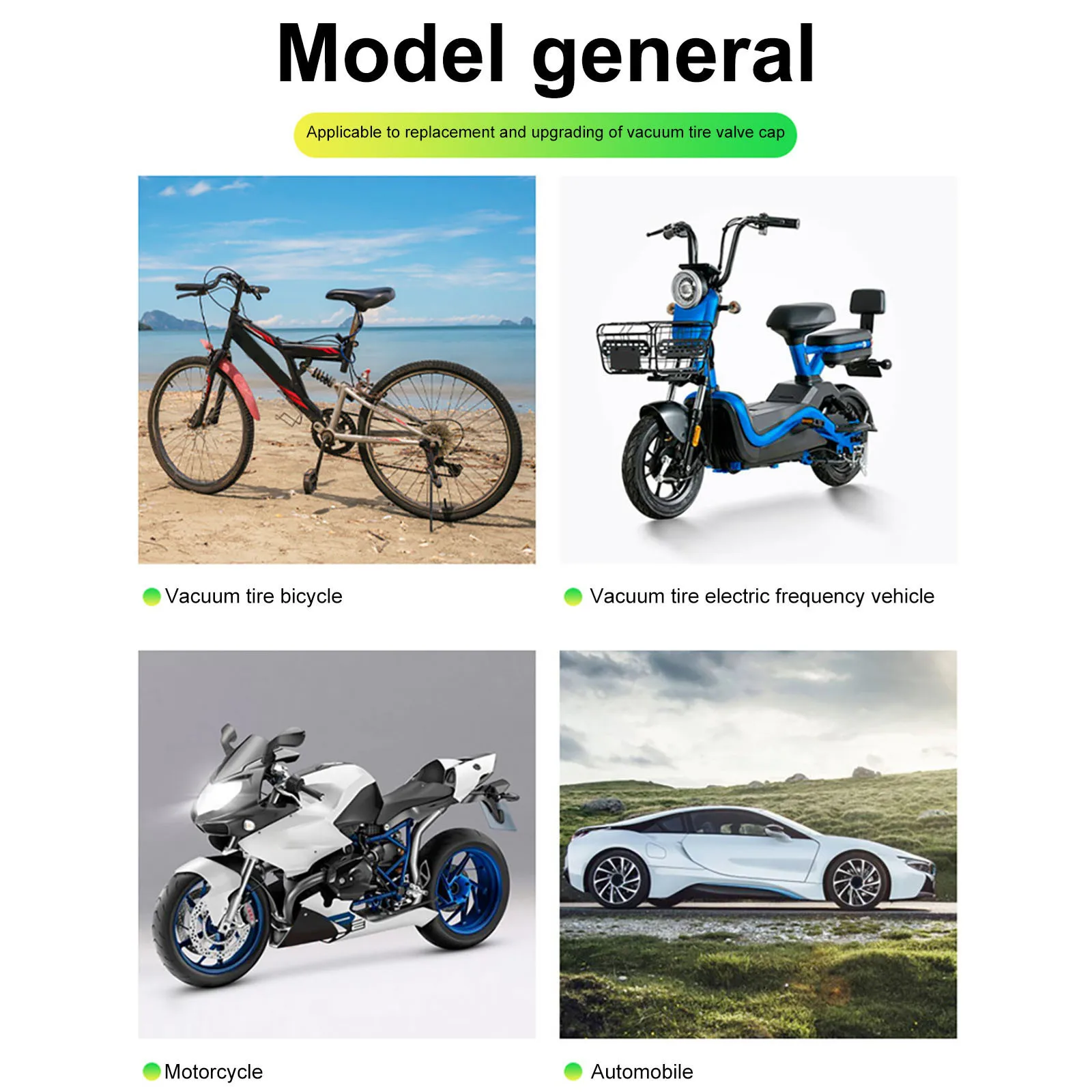 Set di 4 Tappi Valvola Illuminati con Logo – LuxaGlow