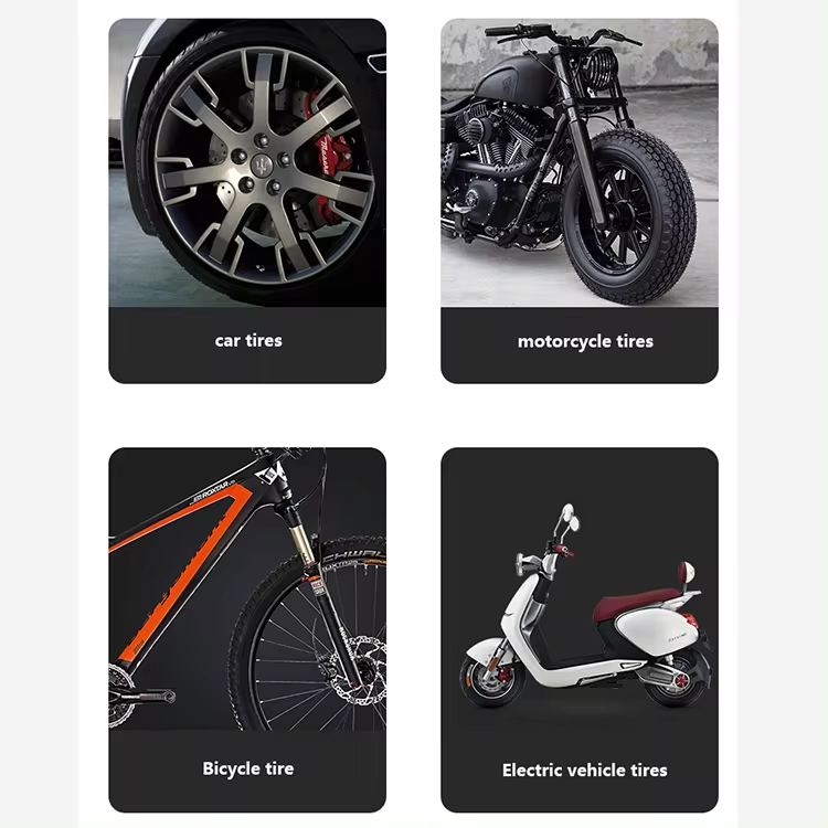 Set di 4 Tappi Valvola Illuminati con Logo – LuxaGlow