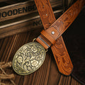 BowLift | Ceinture Homme | Style Western | Cuir Végan et Boucle en Métal Durable
