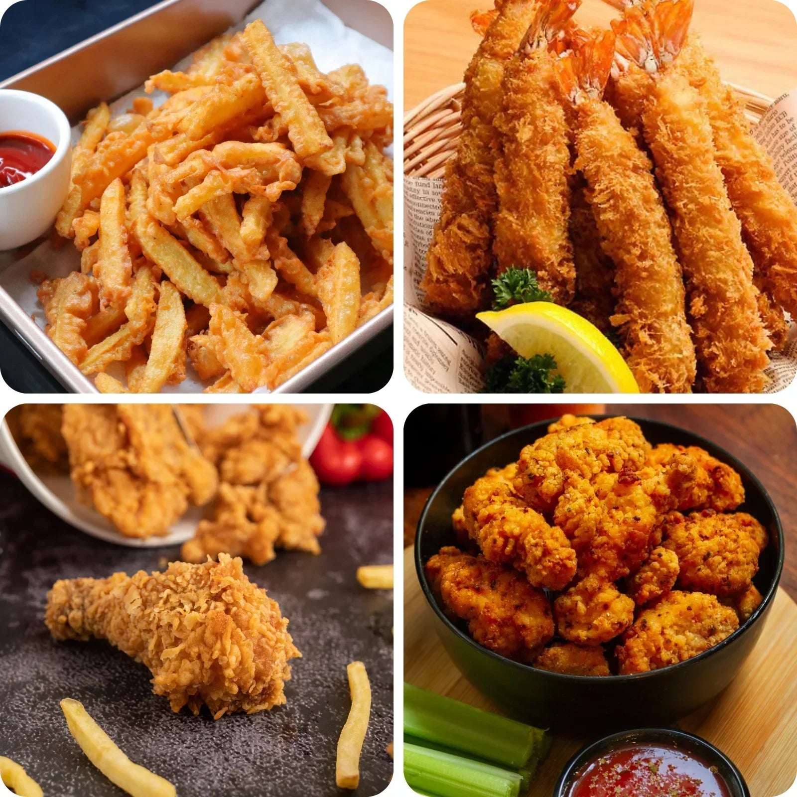 Friggitrice Rotonda Compatta – SnackMaster Pro