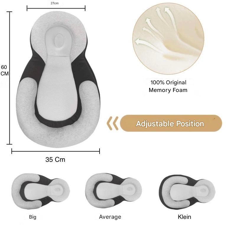 Letto Portatile Ergonomico per Bambini con Supporto per la Testa Contro la Sindrome della Testa Piatta – Cocoon per il Sonno