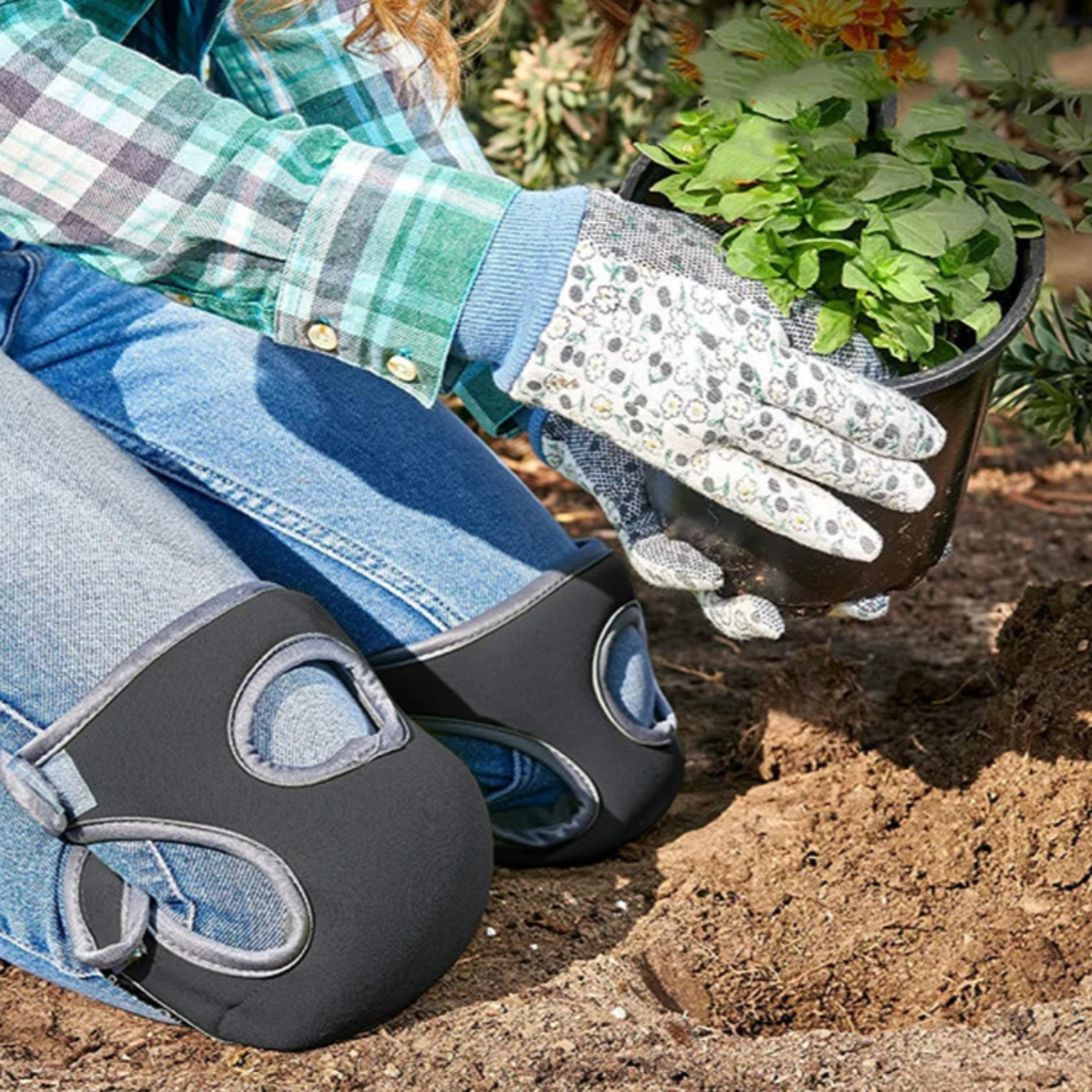 Protezioni per Ginocchia per Giardinaggio – GardenGuard