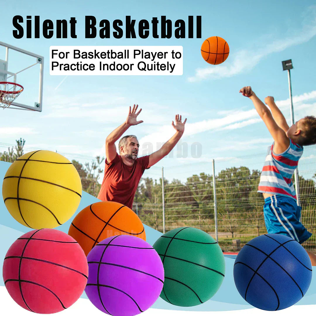 Pallone da Basket Silenzioso per Sessioni di Allenamento Silenziose e Divertenti – SilentBounce