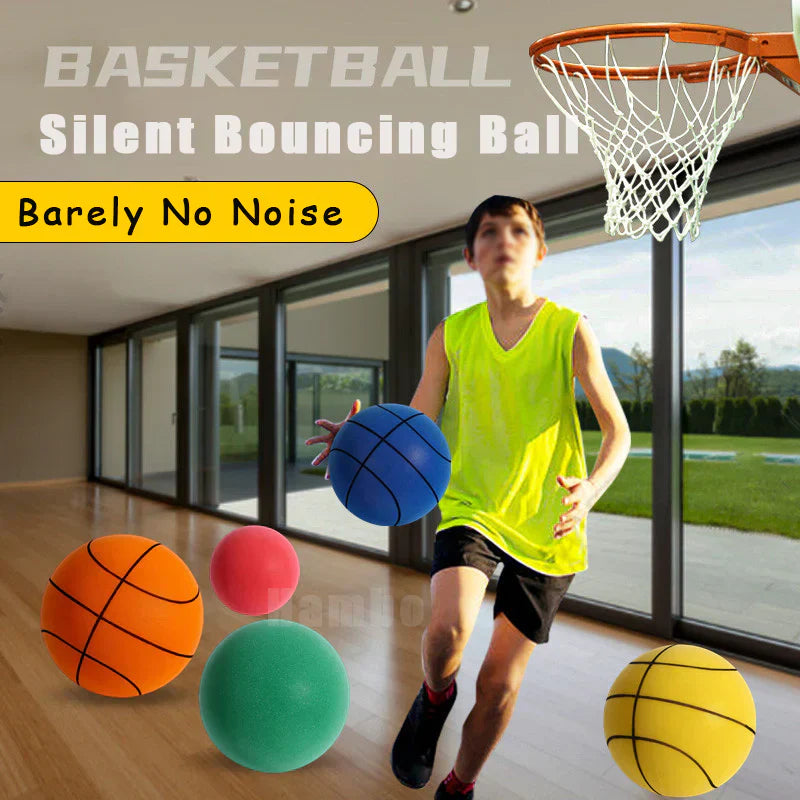 Pallone da Basket Silenzioso per Sessioni di Allenamento Silenziose e Divertenti – SilentBounce