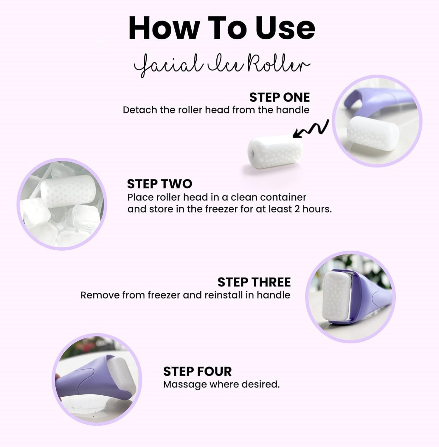 Rullo di Ghiaccio per il Viso – Riduce Rughe e Gonfiore!