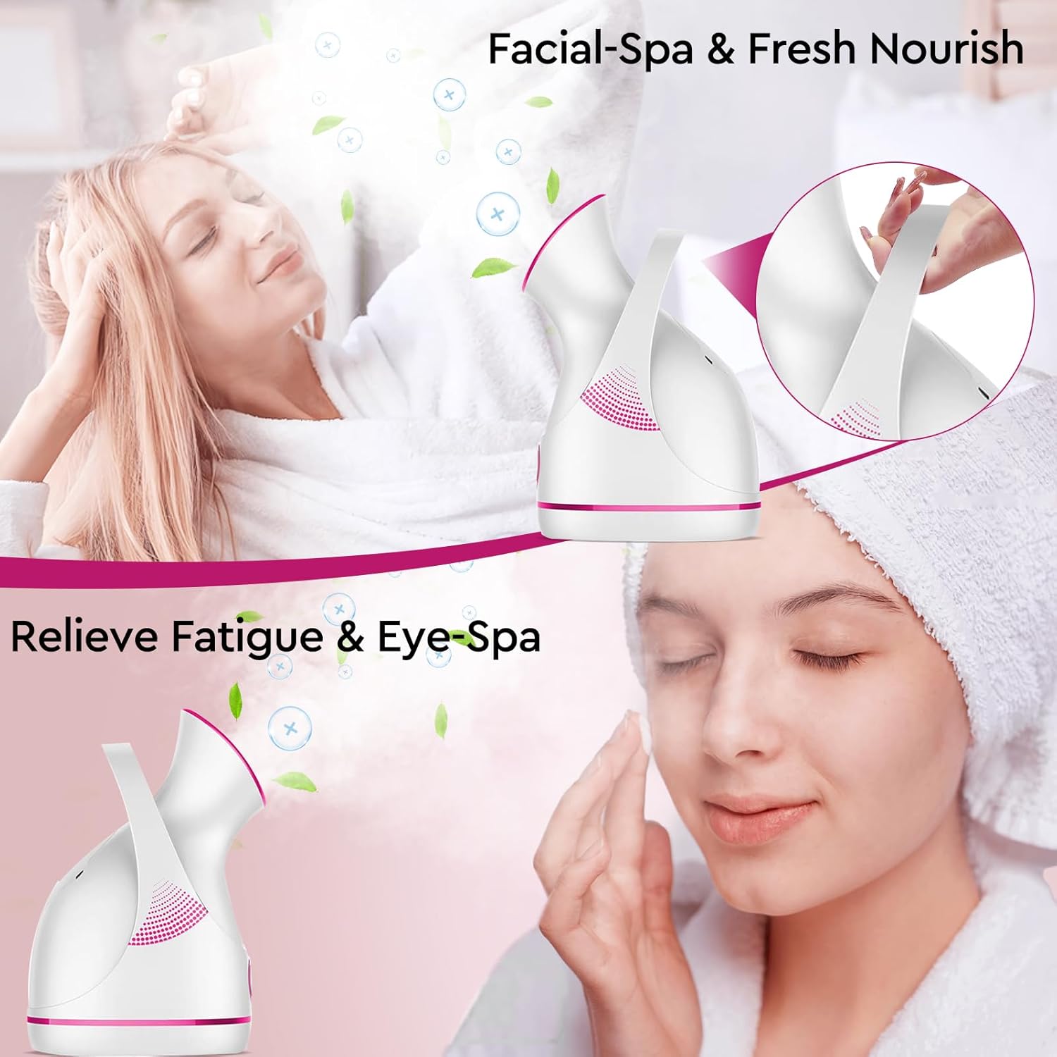 Nano-Ionic Facial Steamer – Pulisci in Profondità e Idrata la Tua Pelle!