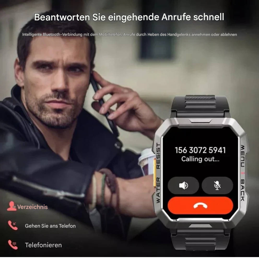 Smartwatch Robusto per Avventurieri - TrailMate