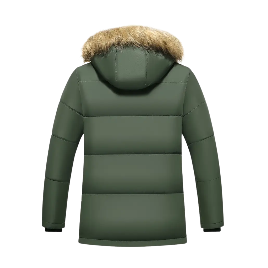 Giacca Invernale Uomo - Foderata | Resistente al Vento e all'Acqua