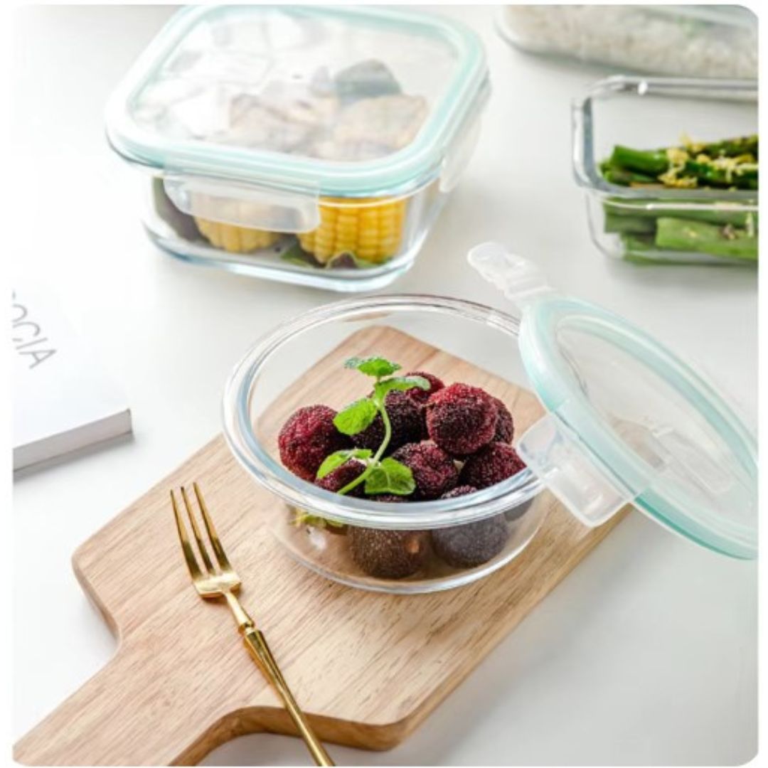 Lunchbox in Vetro Borosilicato – GlassGuard Bento
