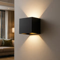 Lampe murale sans fil pour intérieur et extérieur | Lampe LED avec batterie et capteur | GlowCube