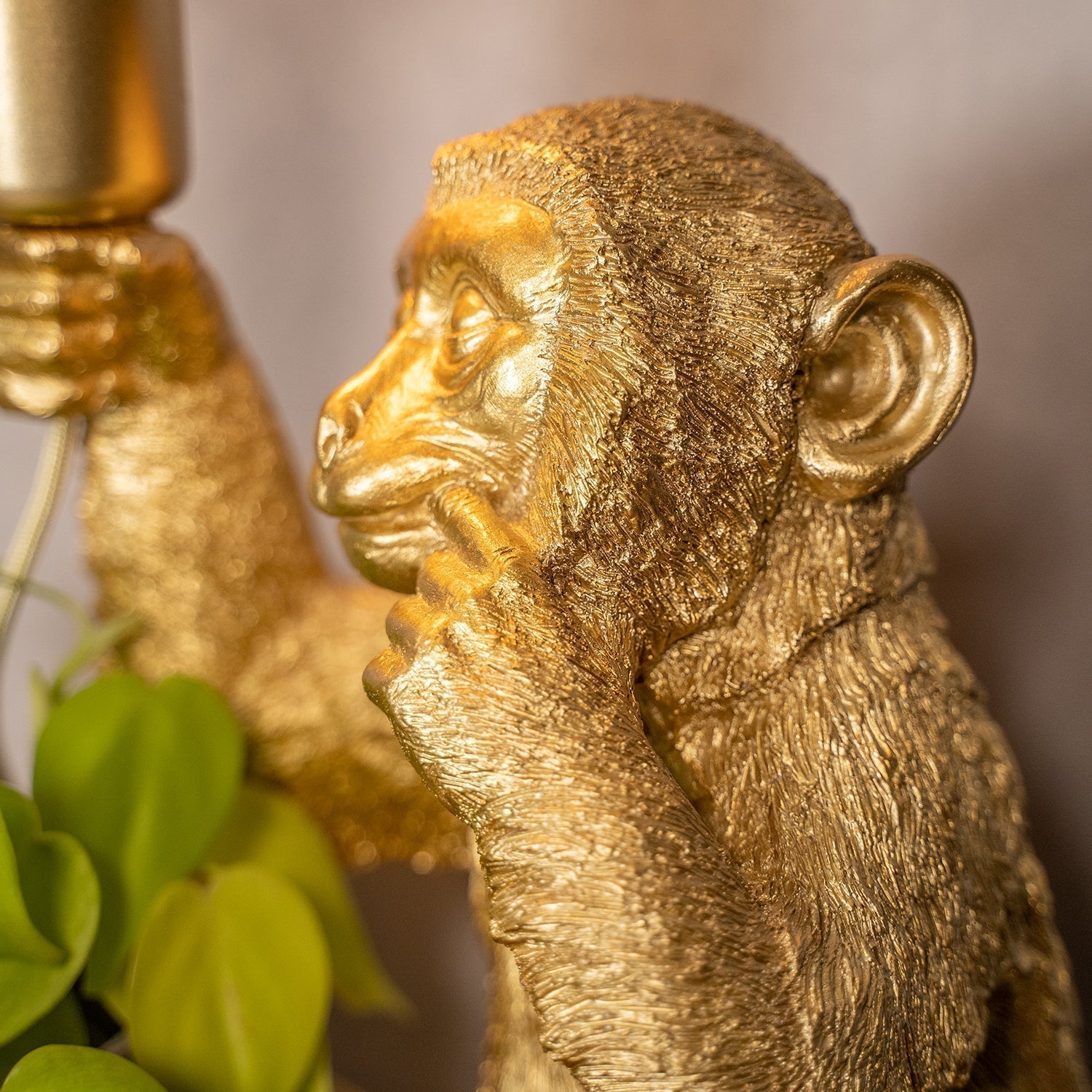 Lampada da tavolo di lusso Golden Monkey – GoldenChimp