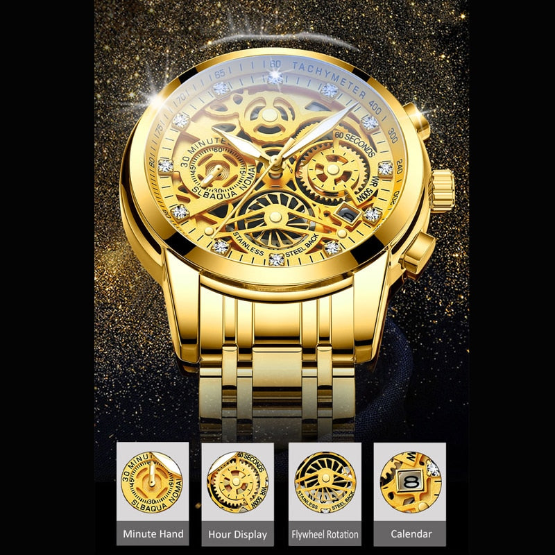 Orologio da Uomo Skeleton – Eclipse