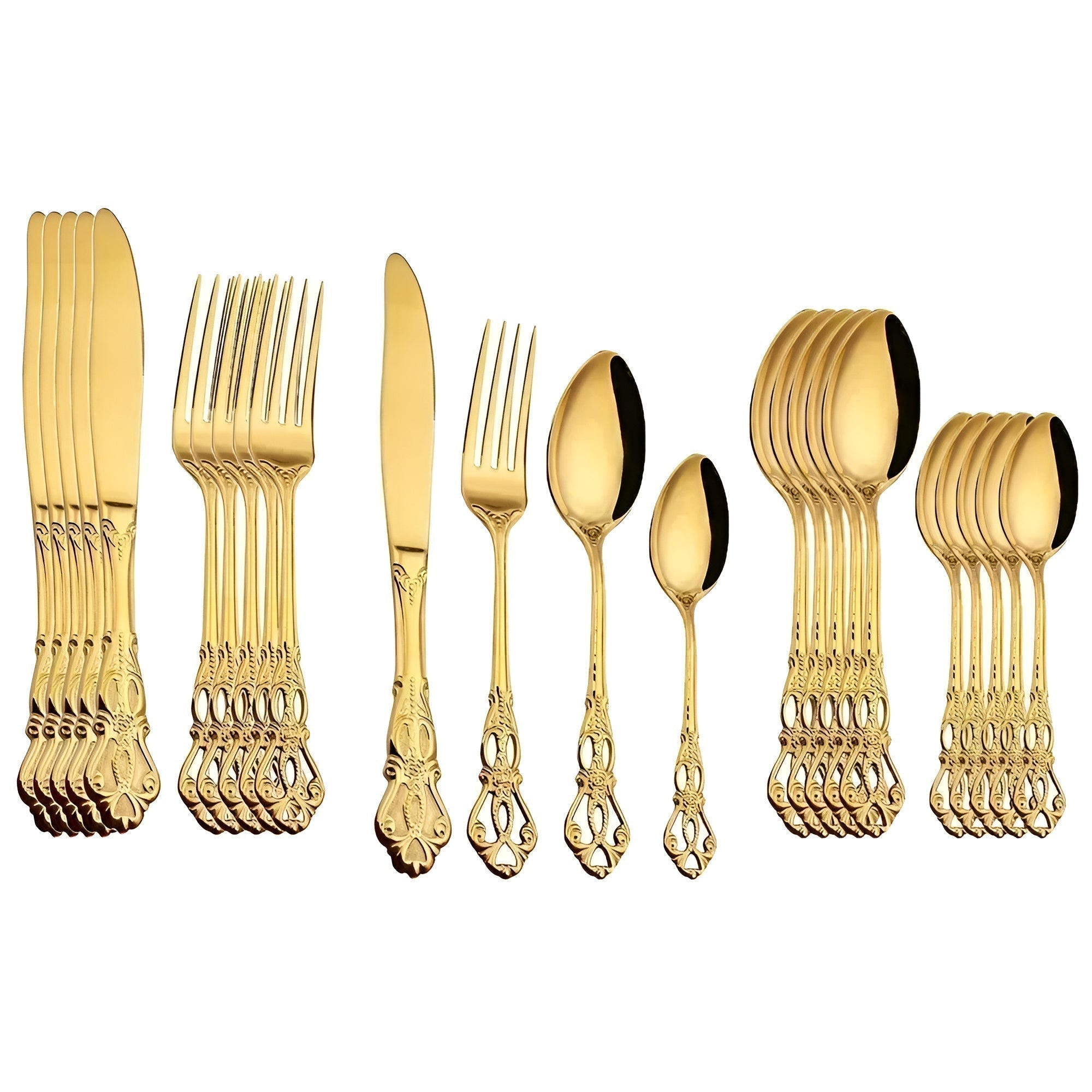 Set di Posate di Lusso da 24 Pezzi – RoyalCutlery