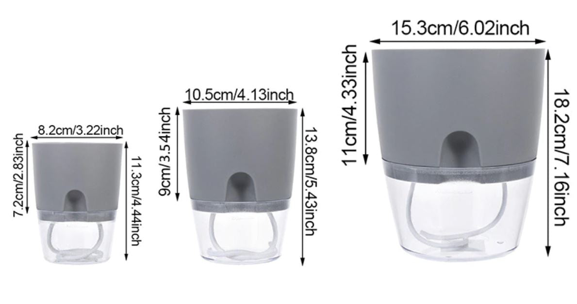 Vaso per Piante Autoinnaffiante – AquaBloom