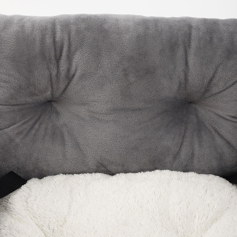 Seggiolino Auto Sicuro per Cani - CozyCanine - Grigio, Comfort & Sicurezza