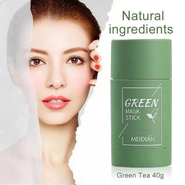 Stick Maschera al Tè Verde - Maschera Viso Purificante e Idratante