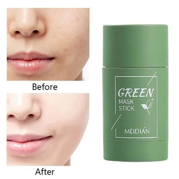 Stick Maschera al Tè Verde - Maschera Viso Purificante e Idratante