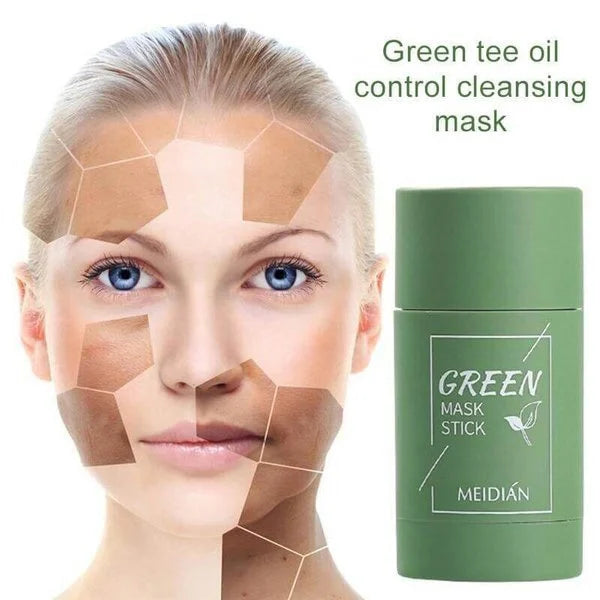 Stick Maschera al Tè Verde - Maschera Viso Purificante e Idratante
