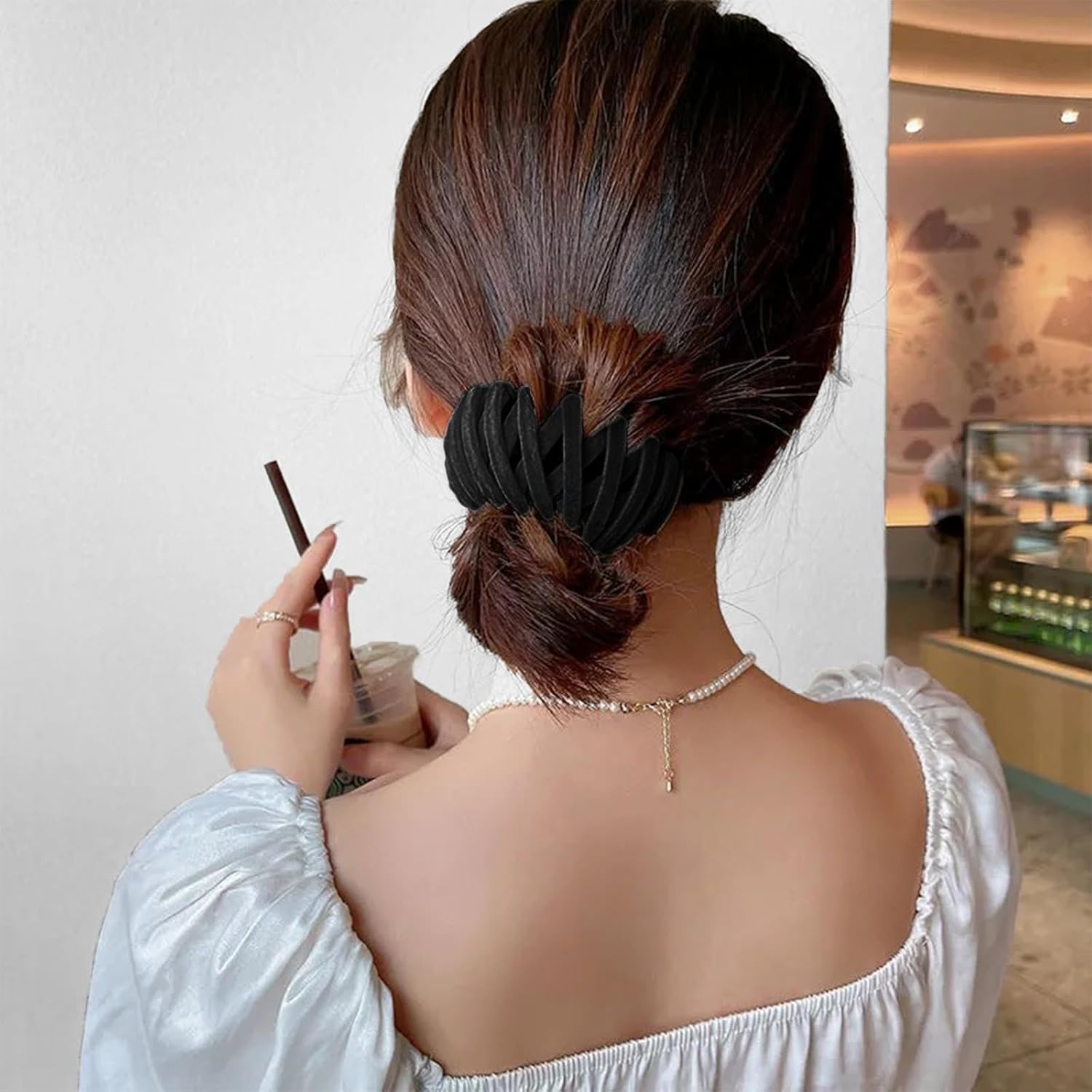 Fermagli per Capelli a Nido d'Uccello Eleganti - Set di 3