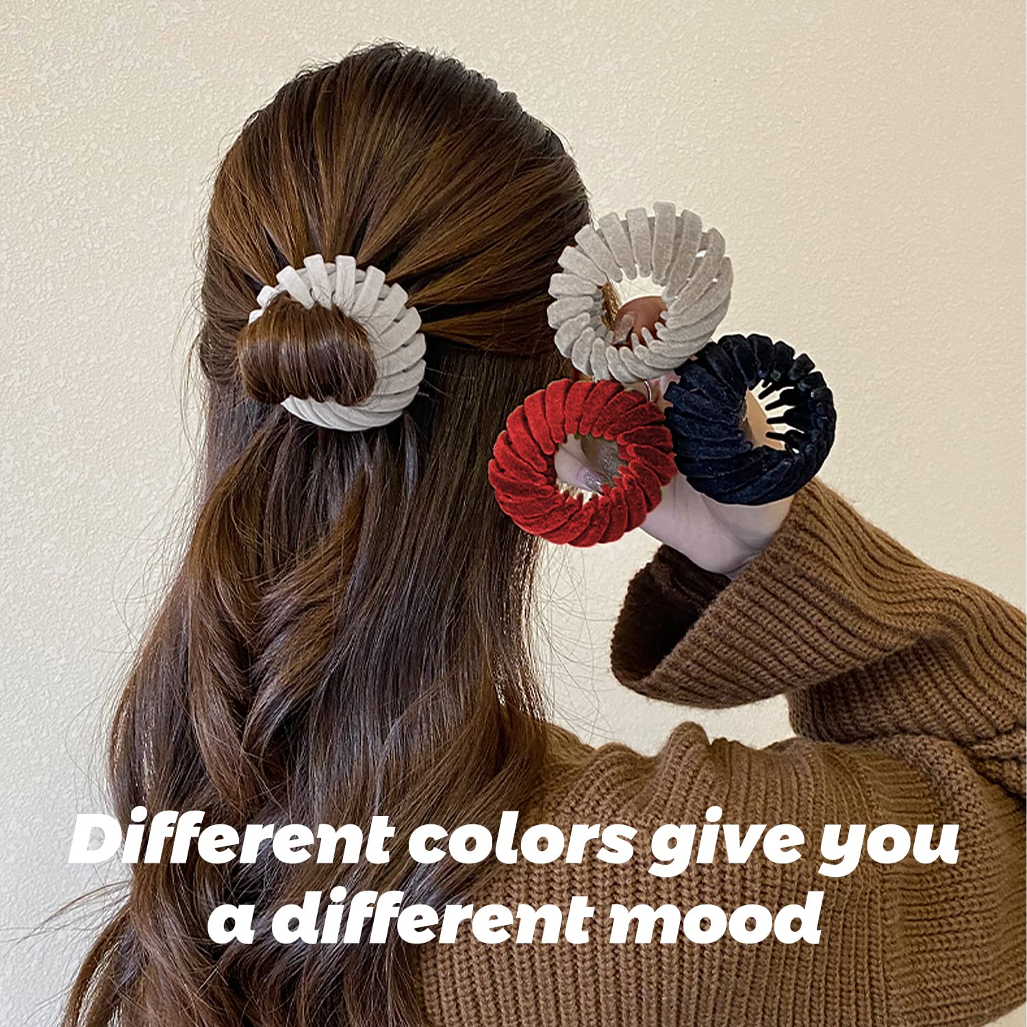 Fermagli per Capelli a Nido d'Uccello Eleganti - Set di 3