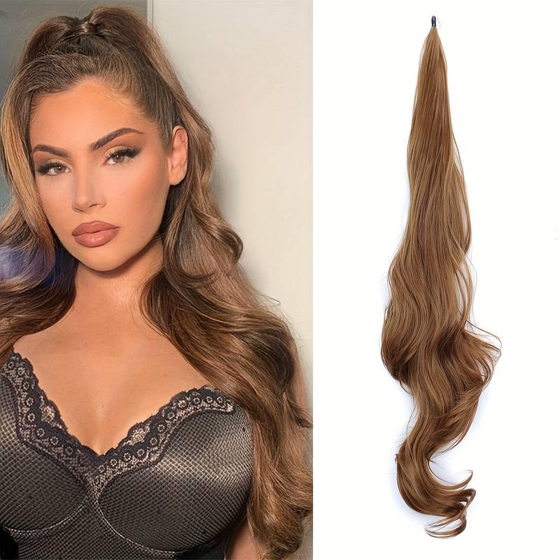 Codino Flessibile Avvolgente per Capelli Lunghi e Pieni - Selena