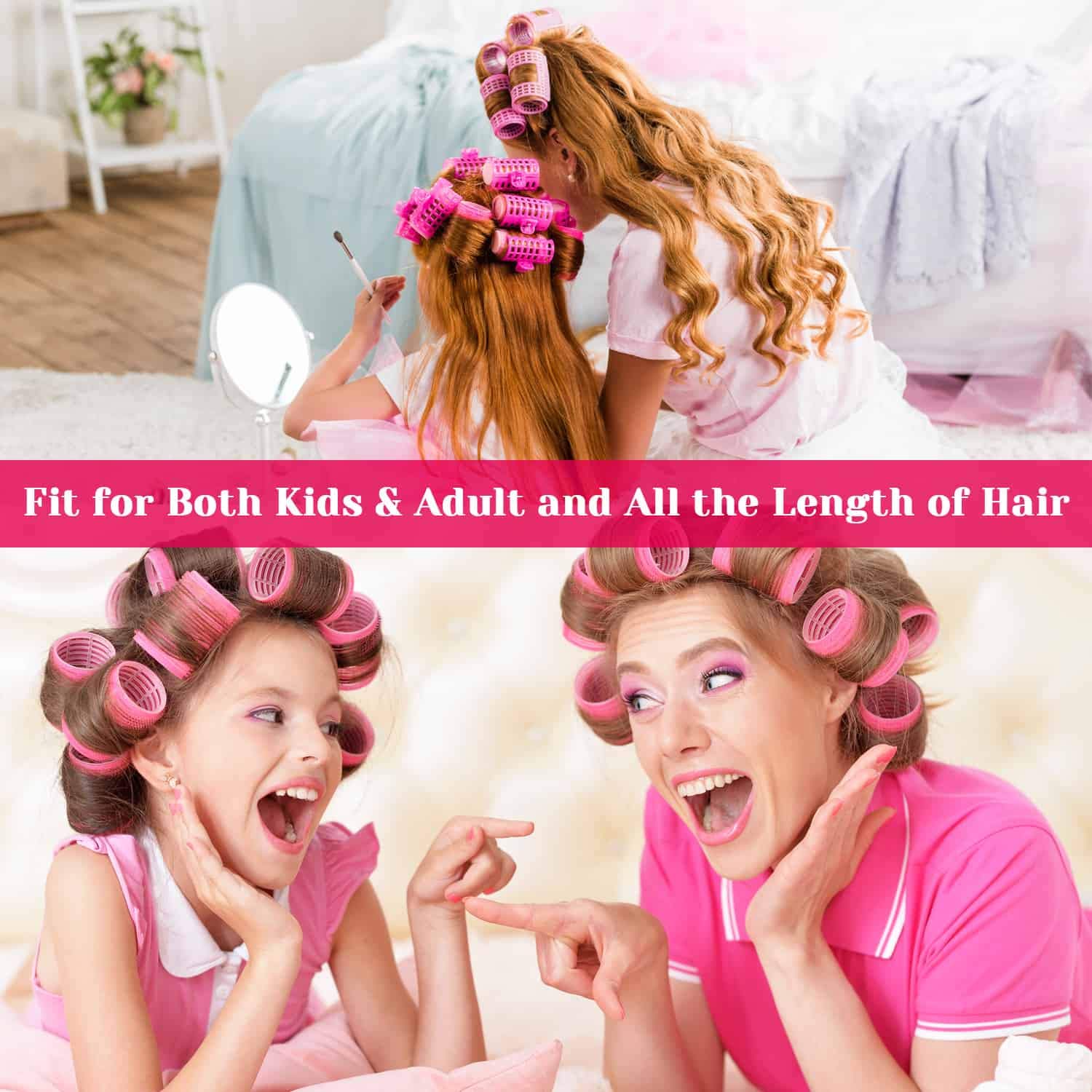 Set di Bigodini Autoadesivi – Bigodini Multicolori