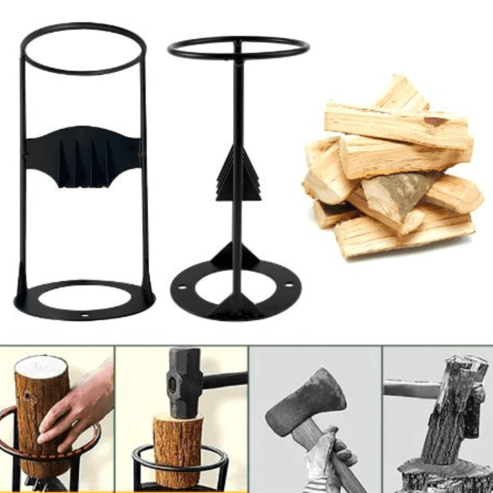 Spaccalegna per Legna da Ardere - Cutter Manuale a Cuneo - Acciaio al Carbonio