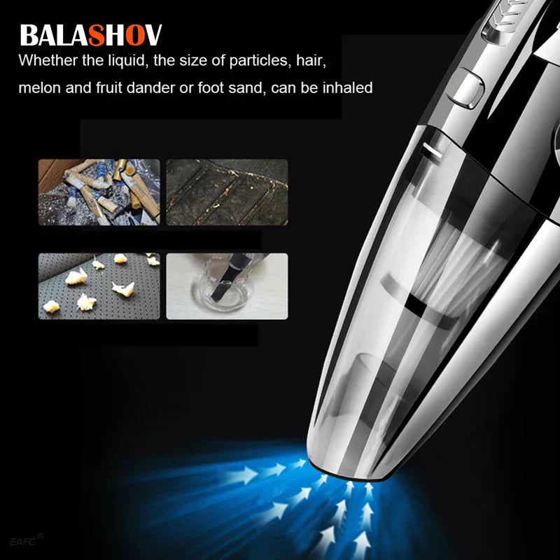 Aspirapolvere Senza Fili con Potente Aspirazione a Ciclone - PowerSuction