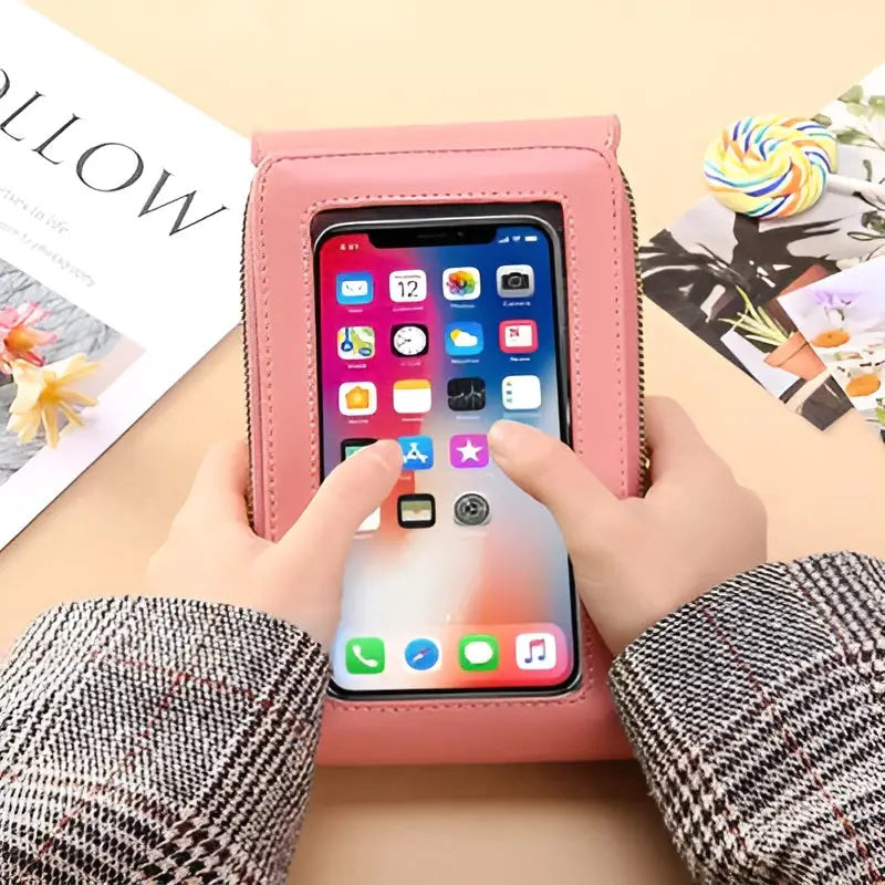 Borsa a Spalla in Pelle Morbida con Protezione Antifurto – SafeTouch