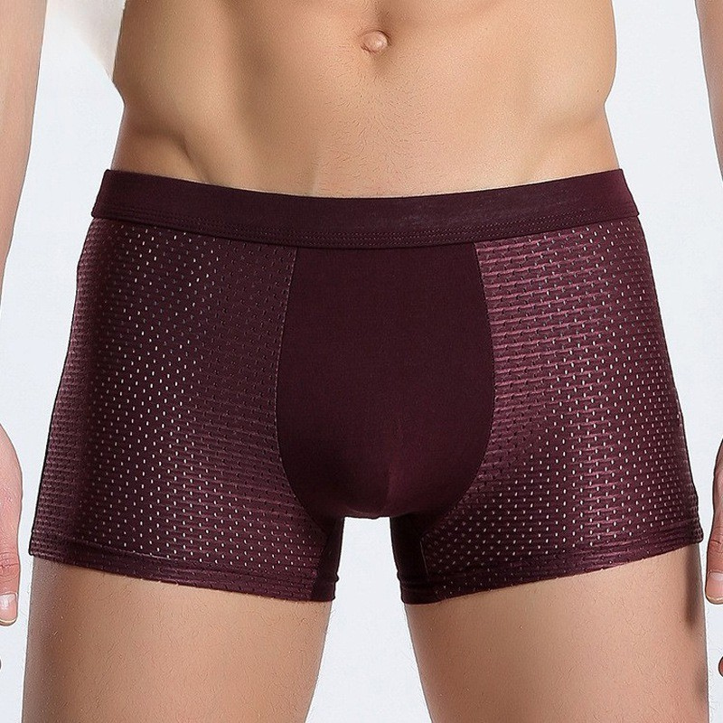 Set di Boxer in Bambù per Uomo | Intimo Traspirante e Confortevole